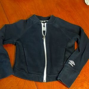 Umbro 6X Kids Zip Up Sweatshirt